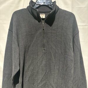 Columbia Men's Charcoal Zip-Up Sweater